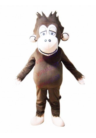 Monkey Mascot Costume Suit Cosplay Party Fancy Dress Outfit Advertising Adults