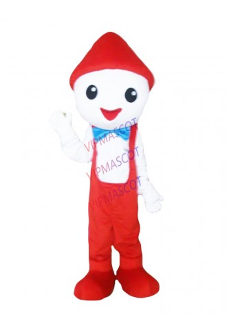 Halloween Pink Girl with Red Hair Mascot Costume Cosplay Clothing Carnival