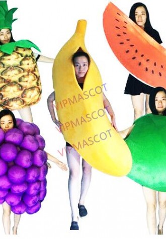 Hot Fruits festival party Mascot Costume party game Fancy Dress Adults Gift