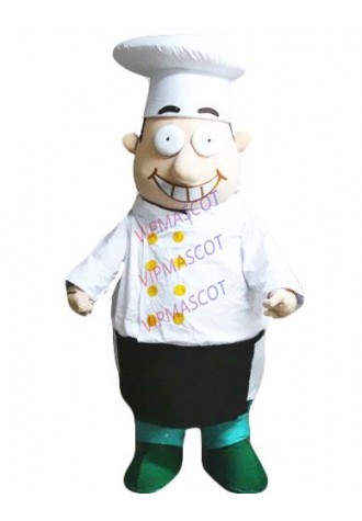 Advertising Baker Chef Mascot Costume Restaurant Dress Party Cos Game Adult Suit