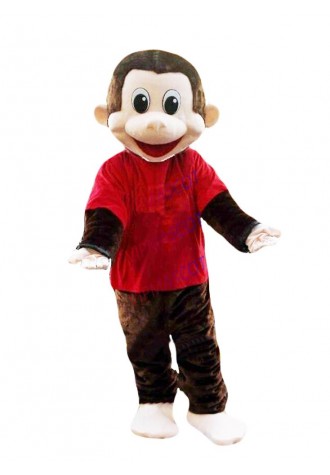 Monkey Mascot Costume Suit Cosplay Party Game Dress Outfit Advertising Halloween
