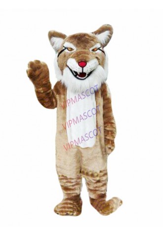 wildcat Mascot Costume Suit Cosplay Party Game Dress Outfit Halloween Adult New