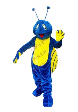 Blue Snails Mascot Costume Suit Cosplay Party Game Dress Outfit Halloween Adult