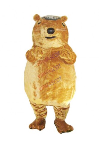 Brown Hedgehog Mascot Costume Cosplay Party Game Dress Outfit Halloween Adult
