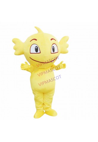 Best Cartoon Eagle Mascot Costume Warm Hearted Funny Yellow Interest Worth Gift