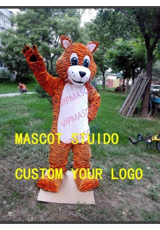 tiger cup Mascot Costume Suit Cosplay Party Game Dress Outfit Halloween Adult
