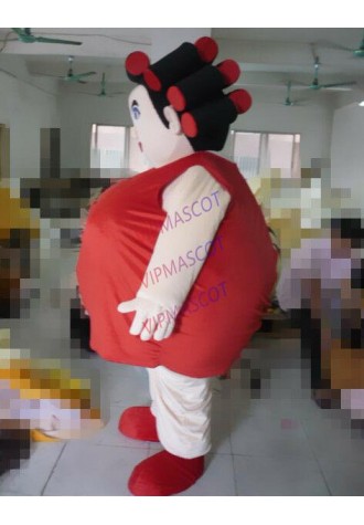 The Landlord Suit Fat Mother Momma Mascot Costume Adult Cosplay Party Dress Lady