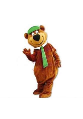 Brown Bear Mascot Costume Suit Cosplay Party Game Dress Outfit Halloween  Adult