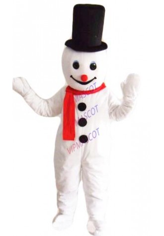 Xmas Snowman Mascot Costume Cosplay Christmas Party Adults Fancy Dress Halloween