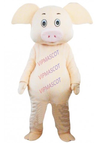 Pig Mascot Costume Cosplay Party Game Dress Outfit Advertising Halloween Adult