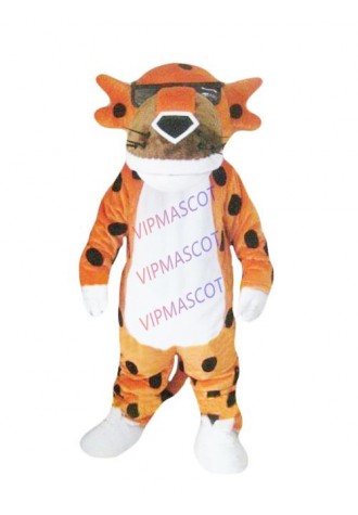 Cheetah Mascot Costume Suit Cosplay Party Game Dress Outfit Halloween Adult 2019
