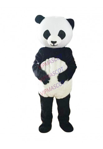 Hot Halloween Professional Panda Bear Mascot Costume Fancy Dress Adult Size Xmas