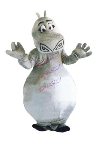 Hippo Mascot Costume Cosplay Party Game Dress Outfit Advertising Halloween Adult