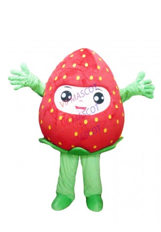 Halloween Strawberry Adult Mascot Costume Halloween Party Go Cosplay Game A