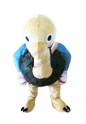Halloween Ride Ostrich Mascot Costume Cosplay Party Clothing Carnival Adults