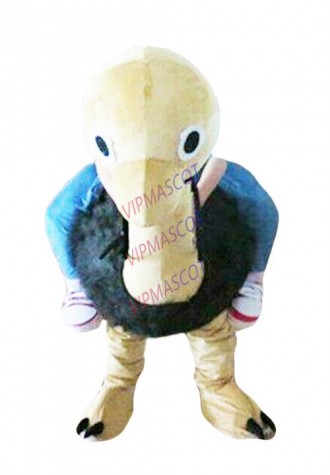 Halloween Ride Ostrich Mascot Costume Cosplay Party Clothing Carnival Adults
