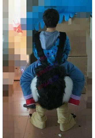 Halloween Ride Ostrich Mascot Costume Cosplay Party Clothing Carnival Adults