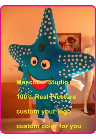 Star Fish Mascot Costume Suit Cosplay Party Game Dress Outfit Halloween Adult