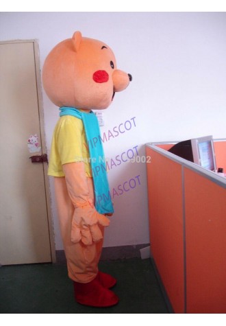 Halloween Pink Bear Mascot Costume Cosplay Party Outfits Clothing Carnival Adult