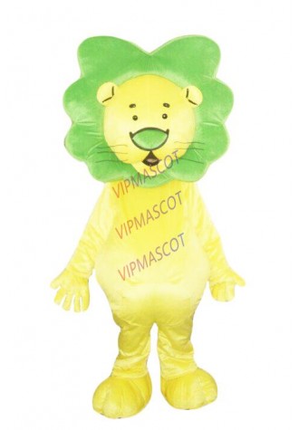 Lion Mascot Costume Cosplay Party Game Dress Outfit Advertising Halloween Adult
