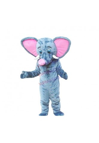 Outfit Suit Elephant Mascot Costumes Dress Halloween Adults Size Birthday Party