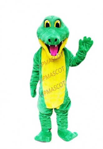 Crocodile Mascot Costume Cosplay Party Fancy Dress Outfit Advertising Parade
