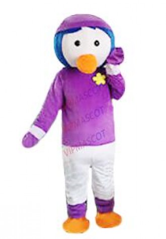 Duck Mascot Costume Cosplay Party Fancy Dress Outfit Advertising Halloween Adult