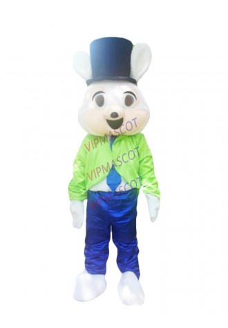 Bunny Mascot Costume Cosplay Party Game Dress Outfit Advertising Halloween Adult