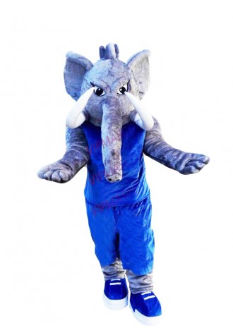 Elephant Mascot Costume Suit Cosplay Party Game Dress Outfit Halloween Adult