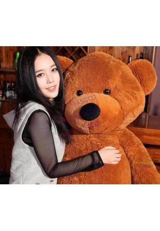 Cute Giant 70 Dark Brown Teddy Bear Huge Soft Stuffed Big Plush Kids Toy Gift
