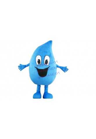 Red Blue Drop Blood Mascot Costume Suit Cosplay Party Dress Adult Advertising