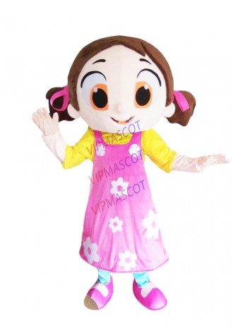 High Niloya Damla Mascot Costume For Halloween Party Fancy Dress With Gfit