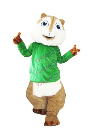 Squirrel Mascot Costume Suit Cosplay Party Game Dress Outfit Halloween Adult