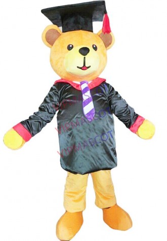 Halloween Bear Mascot Costume Suits Cosplay Party Dress Clothing Carnival Adults
