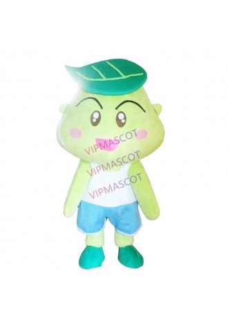 Halloween Plant Leaves Boy Mascot Costume Cosplay Party Clothing Carnival Adults