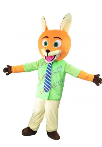 Hot Fox  Nick Wilde Mascot Costume from Zootopia s Adult Size Nice Looking Gift