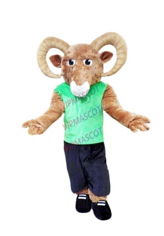 Bighorn Mascot Costume Cosplay Party Game Dress Outfit Advertising Halloween