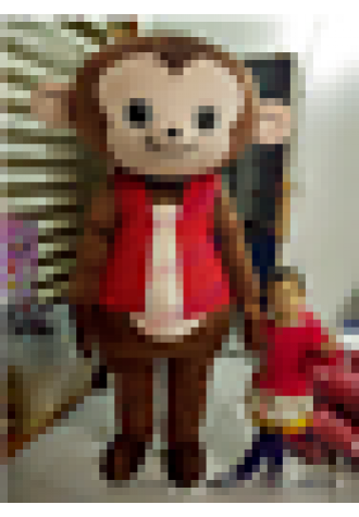 Monkey Mascot Costume Halloween Cosplay Party Game Fancy Dress Adult Suit Animal