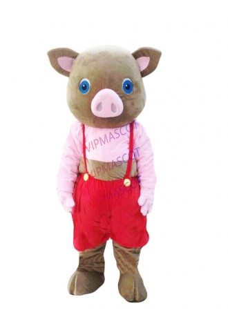 Pig  Mascot Costume Cosplay Party Game Dress Outfit Advertising Halloween Adult