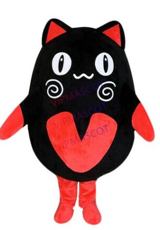 Halloween Cat Mascot Costume Cosplay Party Dress Outfits Clothing Carnival Adult