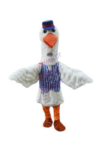 Stork Mascot Costume Cosplay Party Game Dress Outfit Advertising Halloween Adult