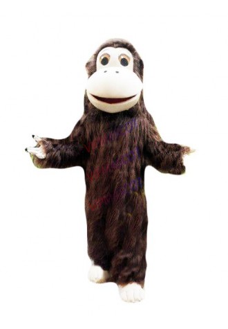 Monkey Mascot Costume Suit Cosplay Party Game Dress Outfit Advertising Halloween