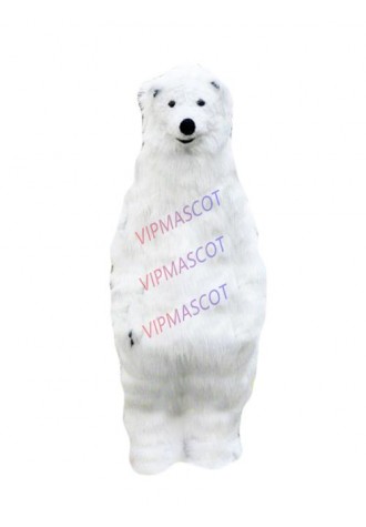 Polar Bear Mascot Costume Suit Cosplay Party Game Dress Outfit Halloween Adult