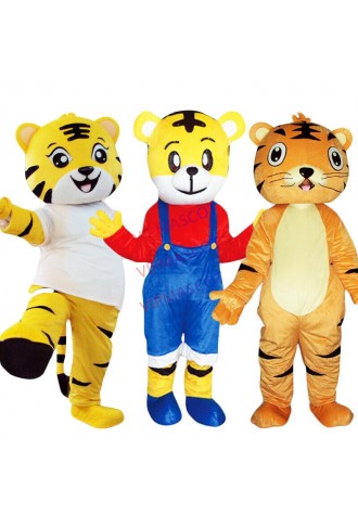 Tiger Mascot Costume Cosplay Party Game Dress Outfit Advertising Halloween Adult