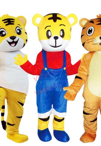 Tiger Mascot Costume Cosplay Party Game Dress Outfit Advertising Halloween Adult