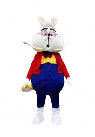 Rabbit Mascot Costume Suit Cosplay Party Game Dress Outfit Advertising Halloween