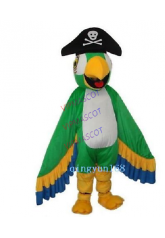 Professional Parrot Mascot Costume Bird Animal Fancy Dress Halloween Adults Suit