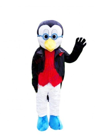 Penguin Mascot Costume Suit Cosplay Party Game Dress Outfit Halloween Adult 2019