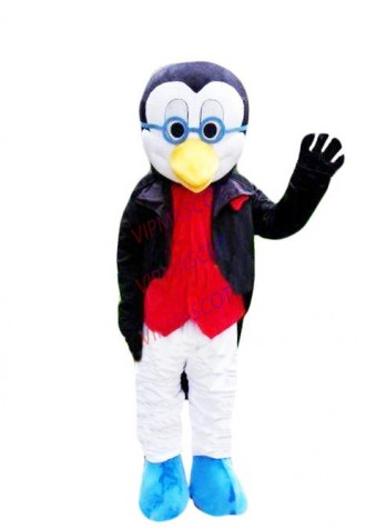 Penguin Mascot Costume Suit Cosplay Party Game Dress Outfit Halloween Adult 2019
