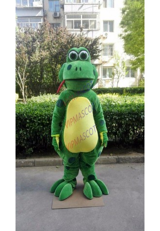 Green Frog Mascot Costume Suit Cosplay Party Game Dress Outfit Halloween Adult